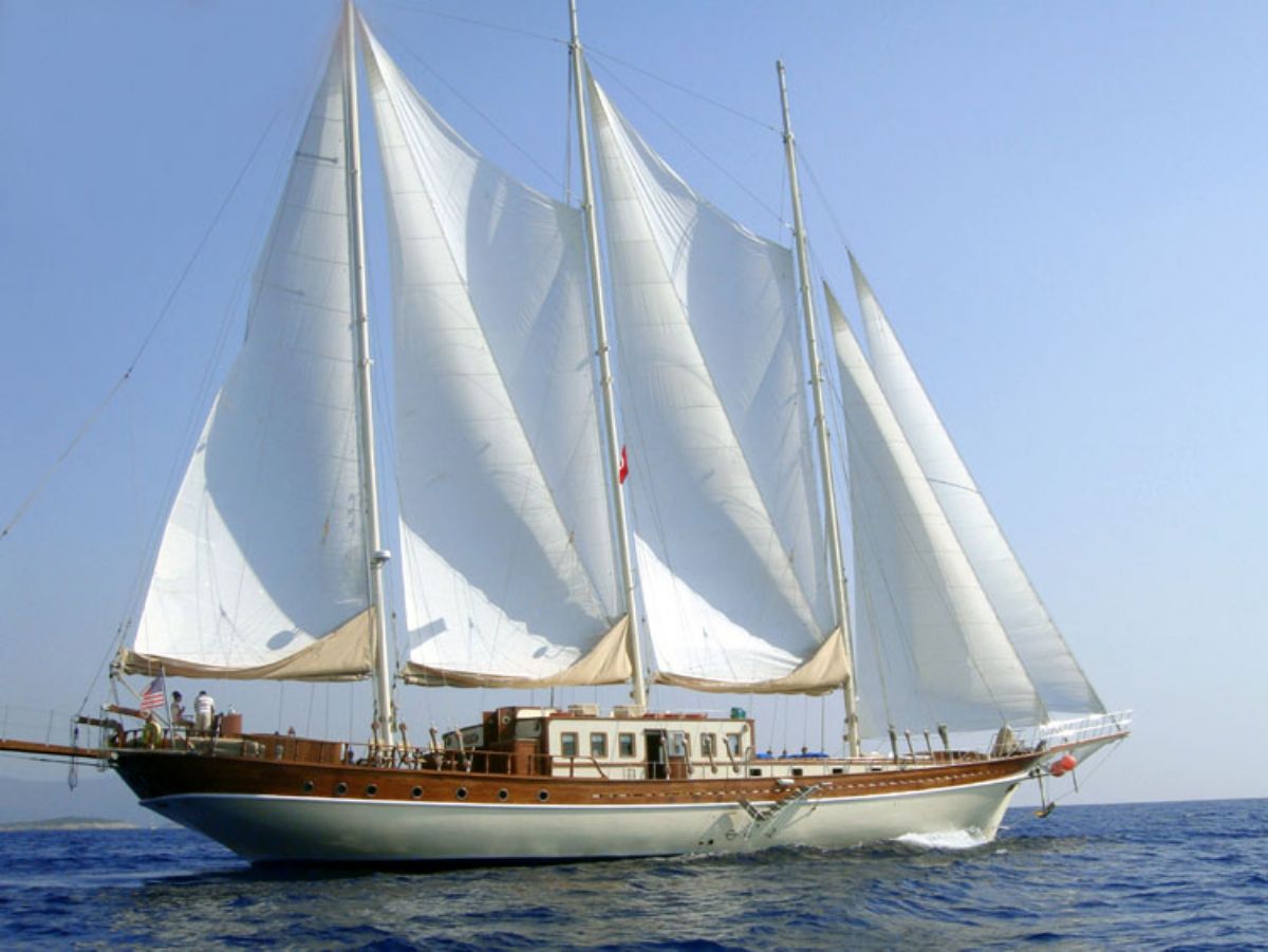 Aegean Yacht Services Triple Masted Schooner, Sail Yacht